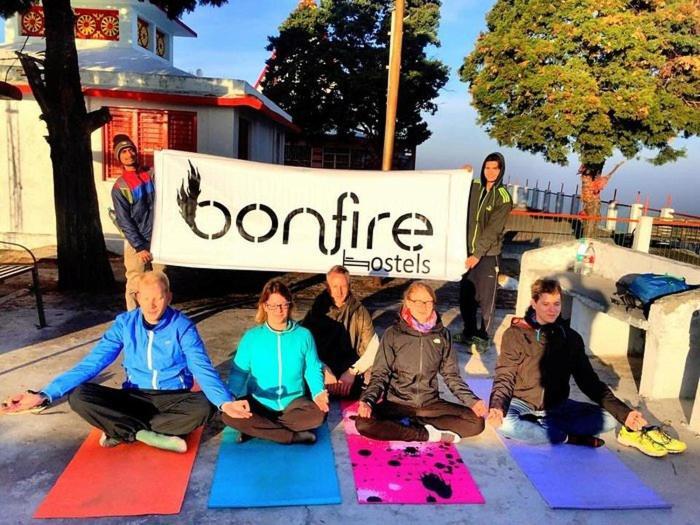 Bonfire Hostels Rishikesh Rishīkesh Exterior foto
