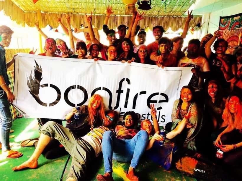 Bonfire Hostels Rishikesh Rishīkesh Exterior foto