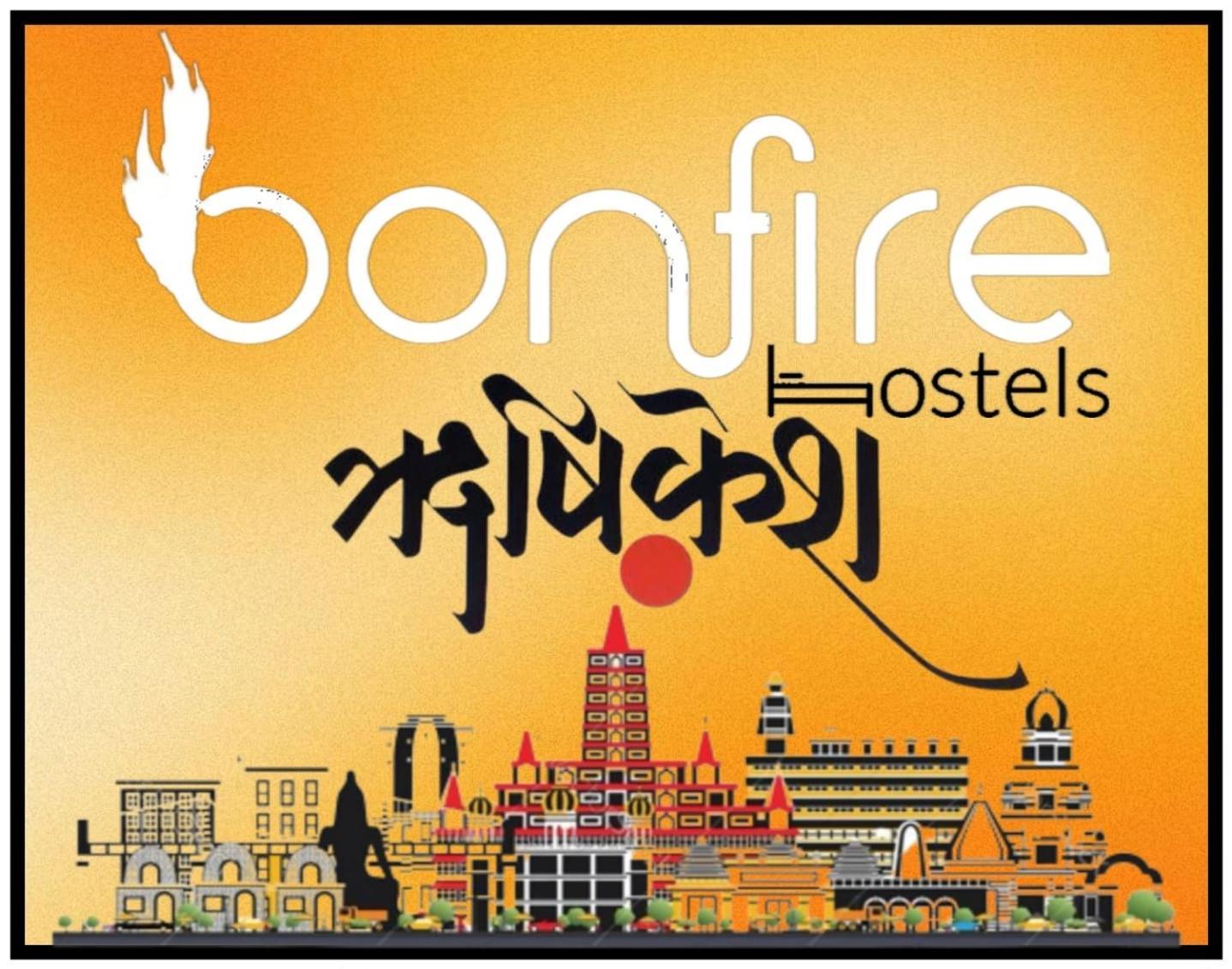 Bonfire Hostels Rishikesh Rishīkesh Exterior foto
